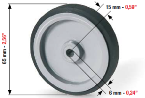 Ruota Mabeg Roland ULTRA Codice 4628