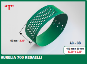 Nastro Vacuum Belt AURELIA Codice 25.01015